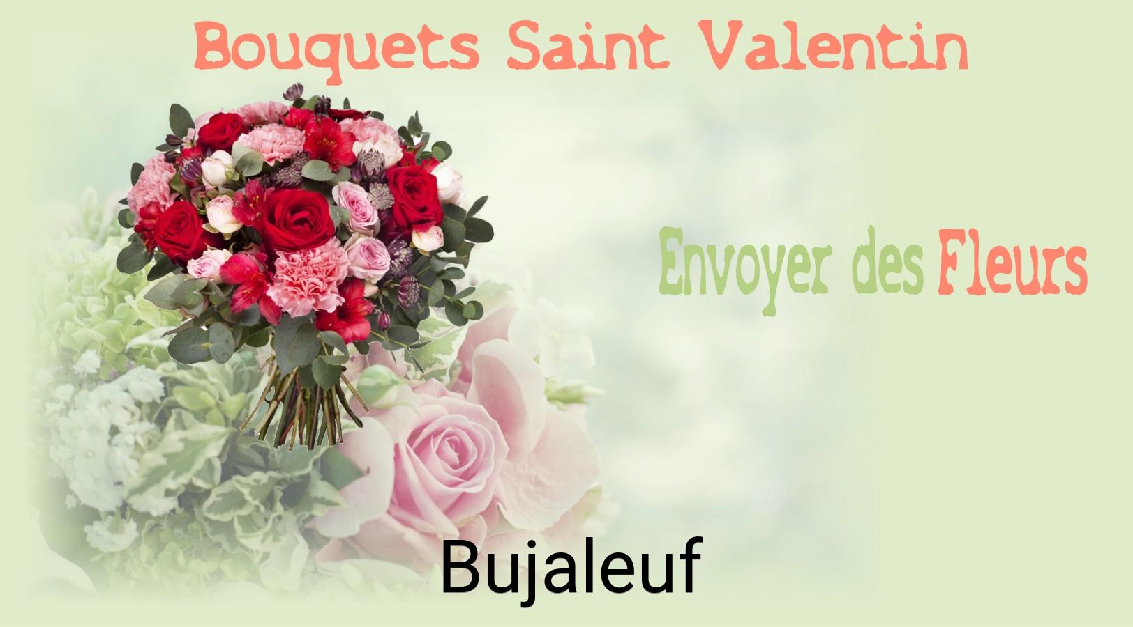 Roses de Saint-Valentin livrées à Bujaleuf
